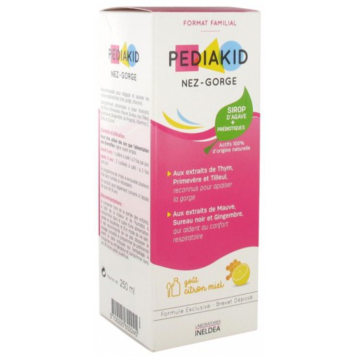 Pediakid Nase - Hals Familienpackung Педиакид сироп для детей от 5 лет 