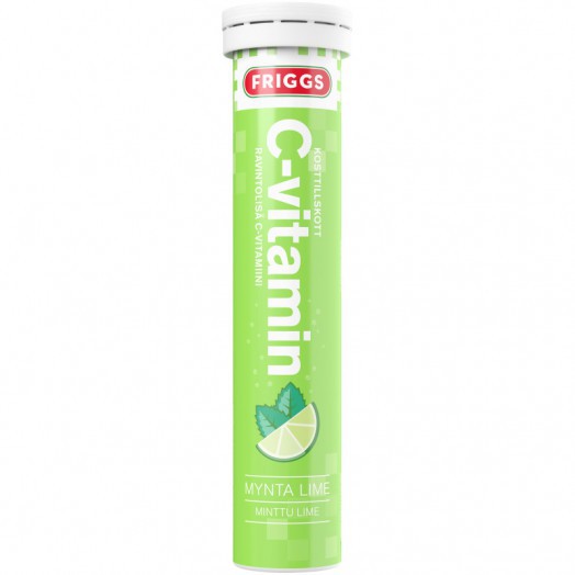 Friggs instant vitamin C- Mint & Lime  Фриггс раствоимый витаминС 1000 мг