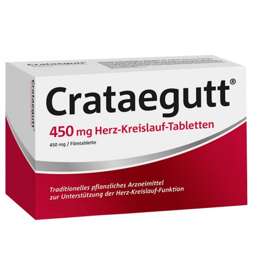 Crataegutt  Herz-Kreislauf-Tabletten Crataegutt 450 мг сердечно-сосудистых таблеток, 50 шт.