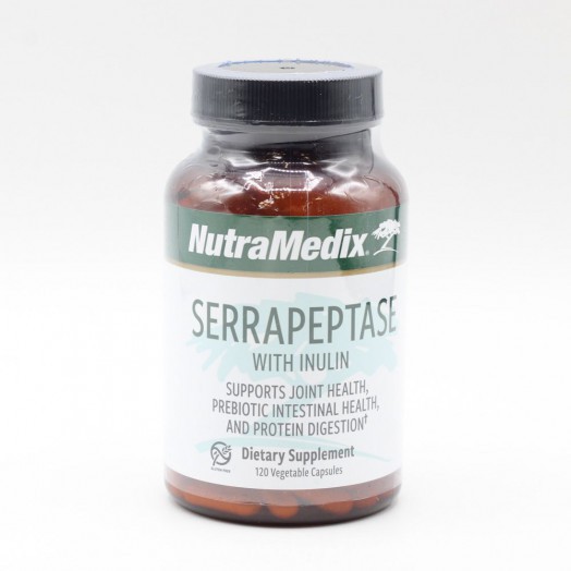 NutraMedix SERRAPEPTASE 500 mg Серрапептаза Нутра Медикс 500 мг 120 капсул