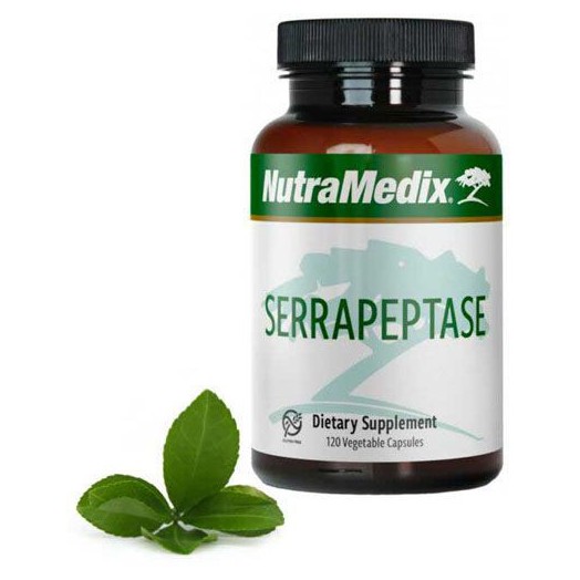 NutraMedix SERRAPEPTASE 500 mg Серрапептаза Нутра Медикс 500 мг 120 капсул