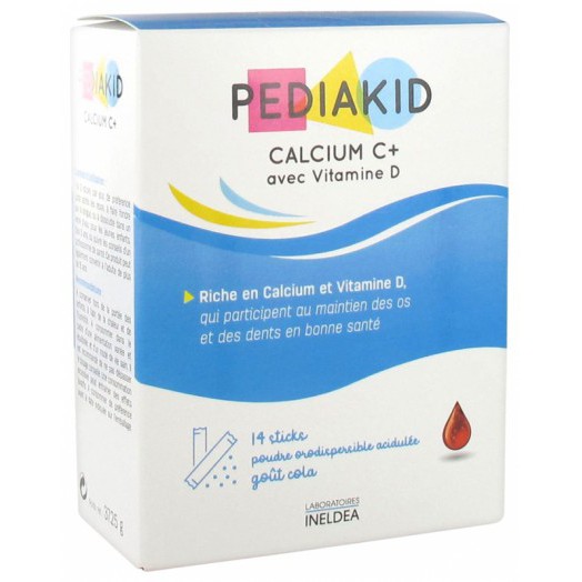 Pediakid Calcium C+ 14 Sticks Педиакид Кальций C + ,14 стиков