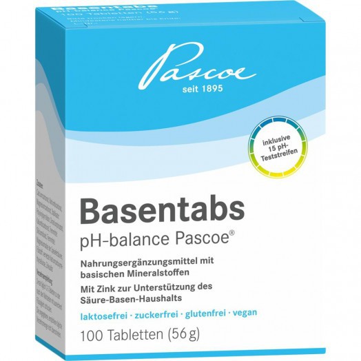 Basentabs pH Balance Pascoe Базентабс регулирование кислотно-щелочного (PH)200 таб.