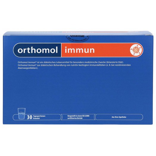 Orthomol immun Ортомол иммун витамины питьевые,30 флаконов