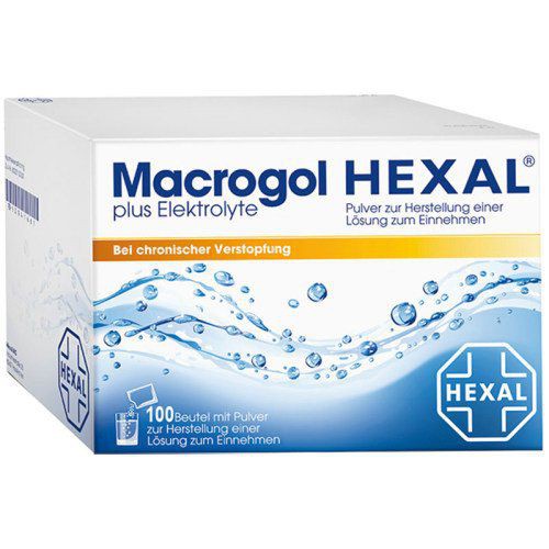 MACROGOL HEXAL plus Макрогол слабительные порошки ,100 шт