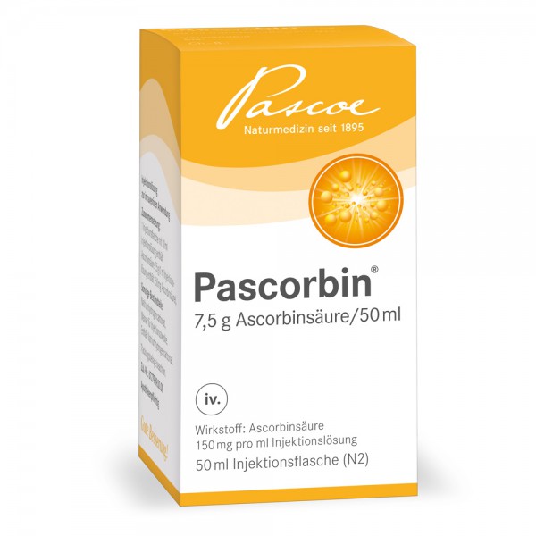 Pascorbin Injektionslösung, Паскорбин, раствор для инъекций, 20х50 мл