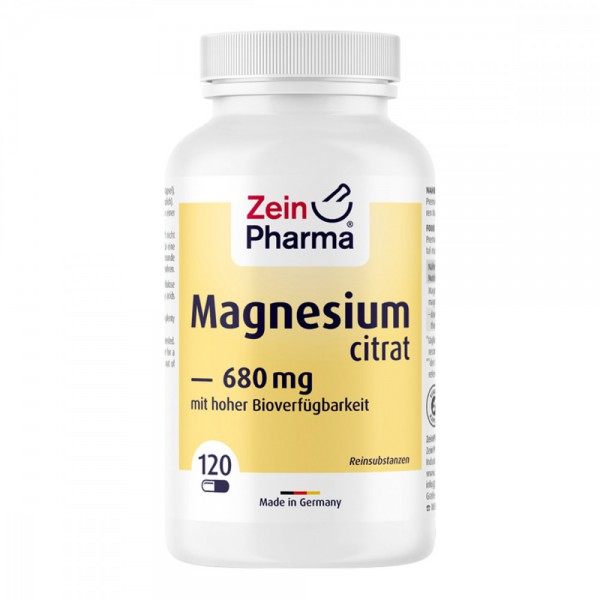 Zein Pharma Magnesium Citrat 680 mg Kapseln Магния цитрат 680 мг,120 капсул