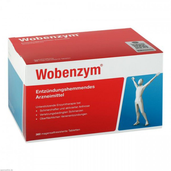 Wobenzim Вобэнзим гастрорезистентные таблетки (360 шт.)