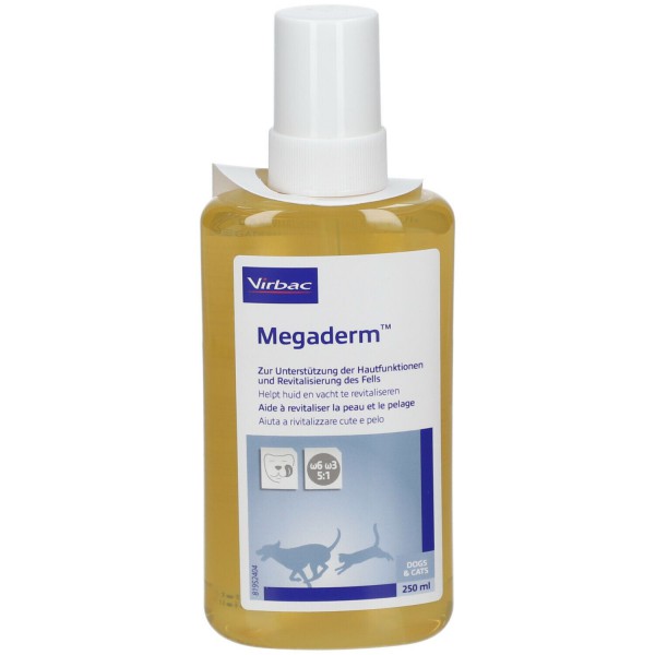 Megaderm vet Мегадерм вет двитаминный препарат для лечения кожных болезней у собак,250 мл