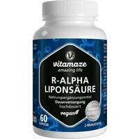 R-ALPHA-LIPONSÄURE 200 mg hochdosiert vegan Kaps R-альфа-липоевая кислота 200 мг,60 веганских капсул