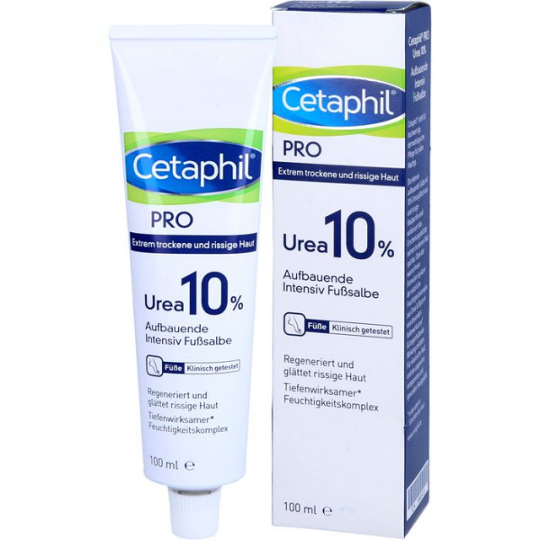 Cetaphil Pro Urea 10% Цетафил про Мазь с мочевиной для ног, 100 гр