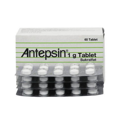 Antepsin Антепсин (действующее вещество Сукральфат) ,60 таб