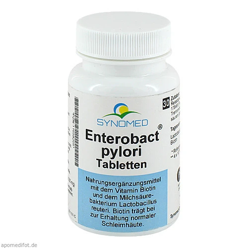 ENTEROBACT PYLORI TABLETTEN Синомед Энтеробакт пилори таблетки,60 шт.