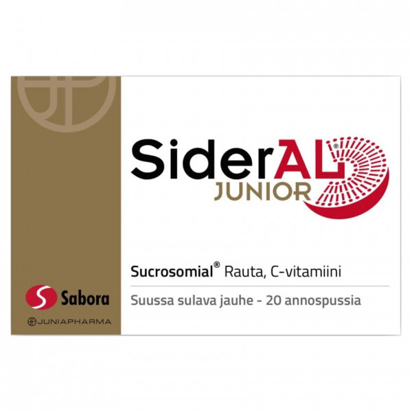 Sideral junior Сидерал джуниор 14 мг железо с вит С для детей,20 саше