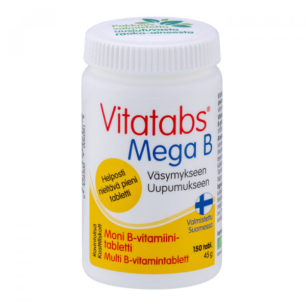 Витатабс Мега Б витамины группы В 150 табл.