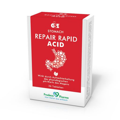 GSE Repair Rapid Acid Репэйр Рапид Эсид таблетки от повышенной кислотности желудка 36 шт