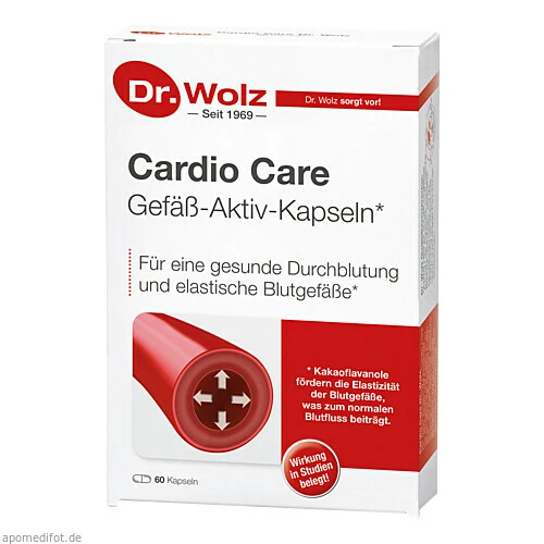 CARDIO CARE DR.WOLZ KAPSELN Кардио кеа уход за сердцем ,60 капсул