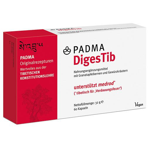 PADMA DigesTib капсулы падма дайджесс капсулы ,60 шт