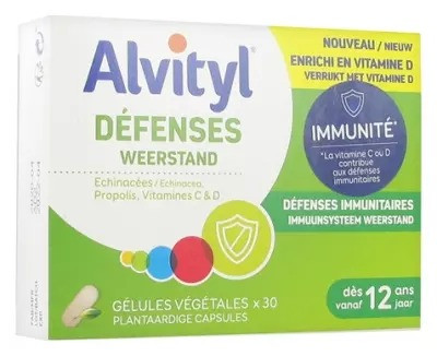 	 Alvityl Immunabwehr 30 Kapseln 	 Алвитил Иммунная защита 30 капсул.