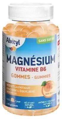 Alvityl Magnesium Vitamin B6 Aprikose 45 Gummibärchen 	 Алвитил Магний и витамин B6, абрикос, 45 мармеладных мишек