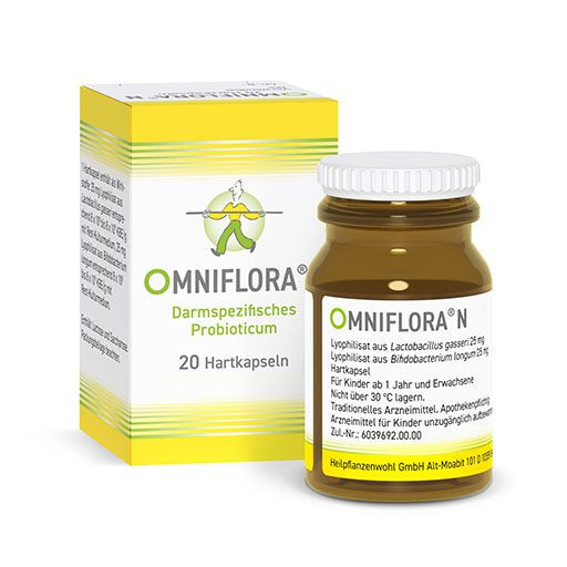  OMNIFLORA N Hartkapseln 50 St, ОМНИФЛОРА Н капсулы 50 штук для комфортной работы кишечника 