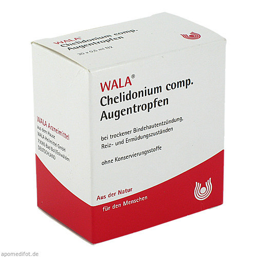 Chelidonium comp. Augentropfen,30x0,5 ml Хелидониум комп. Глазные капли,30х0,5 мл