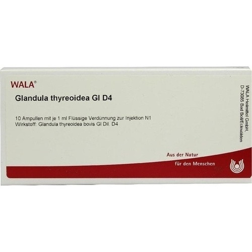 GLANDULA THYREOIDEA GL D 4,10x1 ml ГЛАНДУЛА ТИРЕОИДЕЙНАЯ GL D 4,10x1 мл