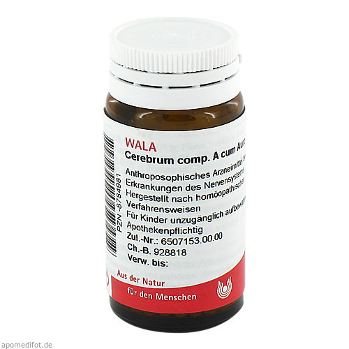 CEREBRUM COMP A C AUR COMP,20 g CEREBRUM COMP A C AUR COMP,20 г