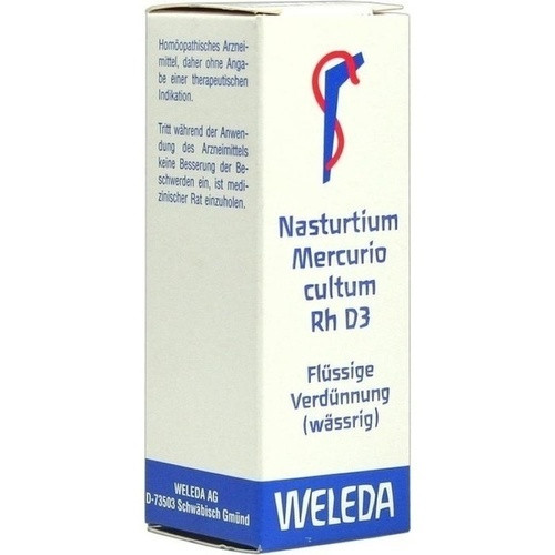 NASTURTIUM MERC CUL RH D 3,20 ml НАСТУРЦИЯ MERC CUL RH D 3,20 мл