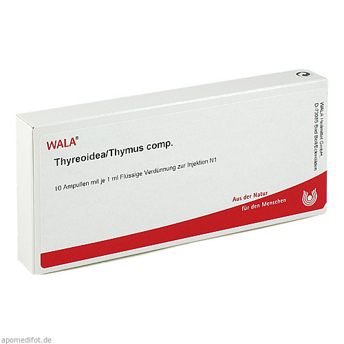 THYREOIDEA/THYMUS COMP,10x1 ml КОМП. ЩИТОВОДЕЯ/ТИМУС,10x1 мл