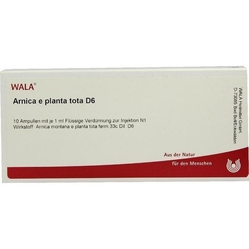 ARNICA E PLANTA TOTA D 6,10x1 ml АРНИКА И РАСТЕНИЕ ВСЕ Д 6,10x1 мл