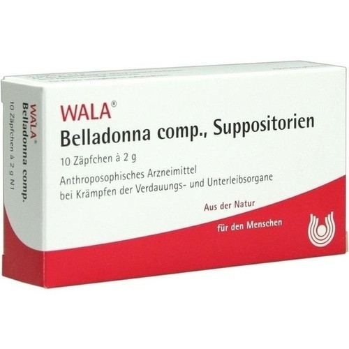 BELLADONNA COMP SUPP,10x2 g БЕЛЛАДОННА КОМП. ПОДДЕРЖКА,10x2 г