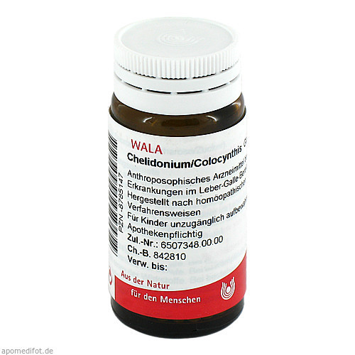 CHELIDONIUM/COLOCYNTHIS,20 g ХЕЛИДОНИЙ/КОЛОЦИНТИС,20 г