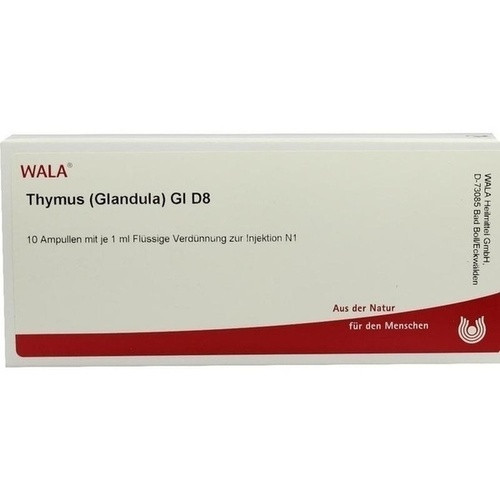 THYMUS (GLANDULA) GL D 8,10x1 ml ТИМУС (ЖЕЛЕЗА) GL D 8,10x1 мл