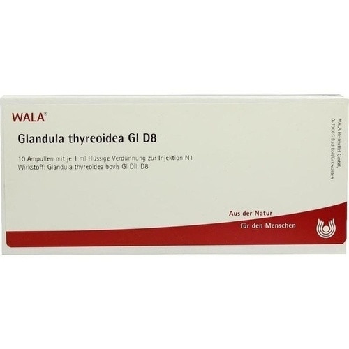 GLANDULA THYREOIDEA GL D 8,10x1 ml ГЛАНДУЛА ТИРЕОИДЕЙНАЯ GL D 8,10x1 мл