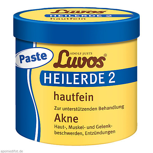 Luvos Heilerde 2 hautfein - PASTE,720 g Лечебная глина Luvos 2 тонкая кожа - ПАСТА,720 г