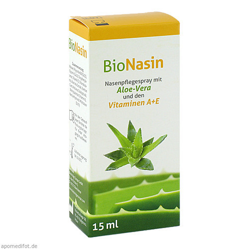 BioNasin Nasenpflegespray,15 ml Бионасин Назенпфлегеспрей,15 мл