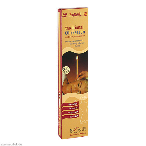 Biosun Ohrkerzen Traditional,2 Stk. Biosun Orkerzen Традиционный,2 шт.