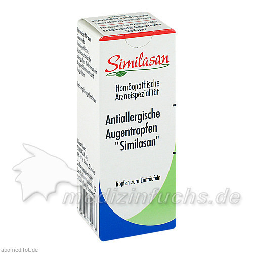 Similasan Antiallergische Augentropfen,10 ml Симиласан противоаллергические глазные капли.,10 мл