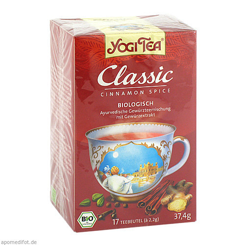 Yogi Tea Classic Bio,17x2,2 g Йоги Чай Классический Био,17x2,2 г