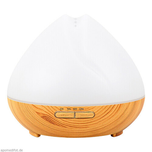 Aroma Diffuser Holzdesign + Weiß mit LED,1 Stk. Аромадиффузор из дерева + белый со светодиодом,1 шт.