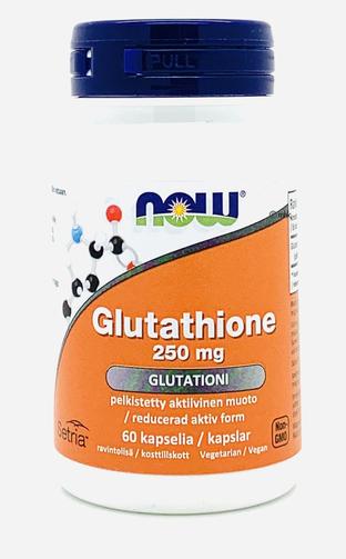 Now Foods Glutathione Нью фудс глутатион 250 мг 60 капсул