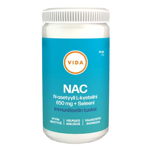Vida NAC Вида  NAC ацетил цистеин 650 мг + селен