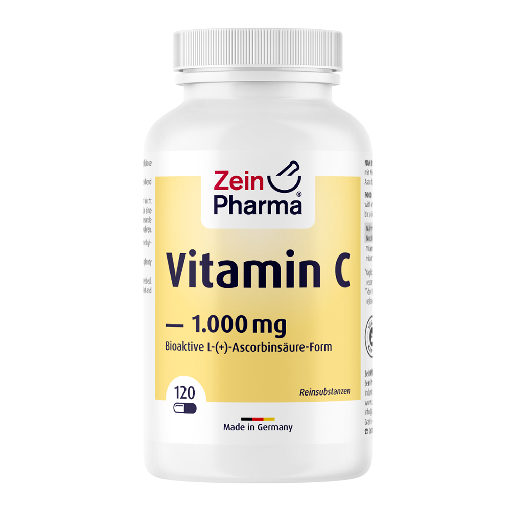 Zein Pharma Зейн Фарма витамин С в высокой концентрации 1000 мг,120 таб