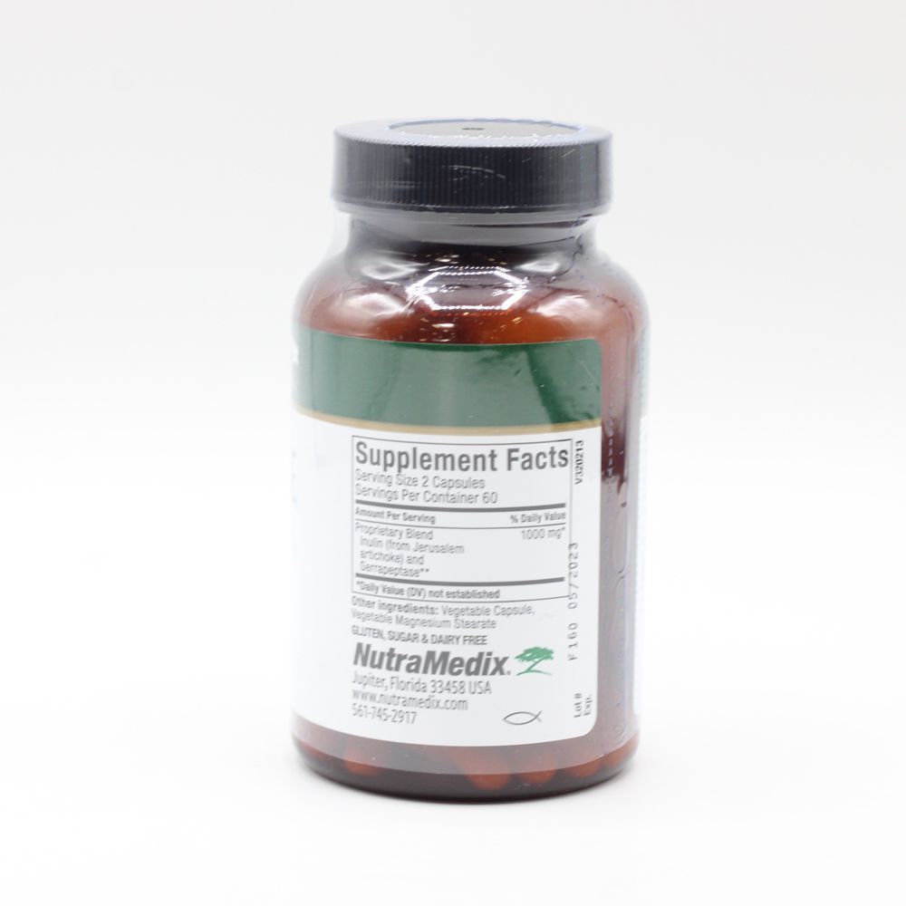 NutraMedix SERRAPEPTASE 500 mg Серрапептаза Нутра Медикс 500 мг 120 капсул