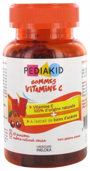 Pediakid Zahnfleisch Vitamin C 60 Zahnfleisch педиакид витамин С жевательный