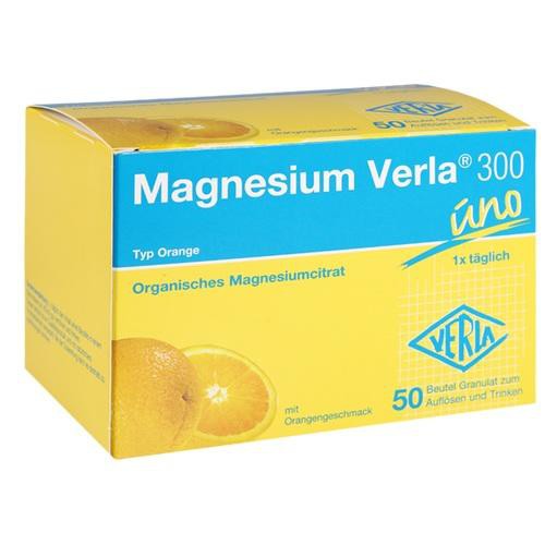 MAGNESIUM VERLA 300 Orange Магнезиум верла гранулы цитрусовый вкус ,50 шт