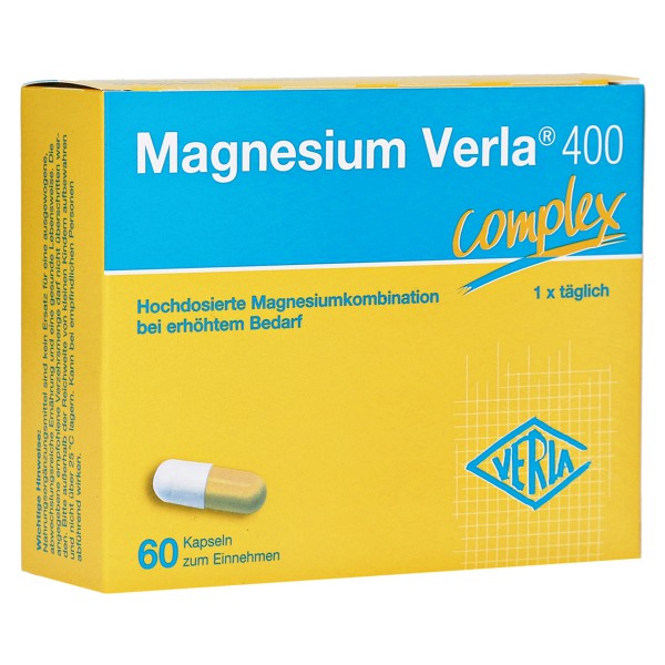 Magnesium Verla 400 Магнезиум верла 400 ,60 капсул