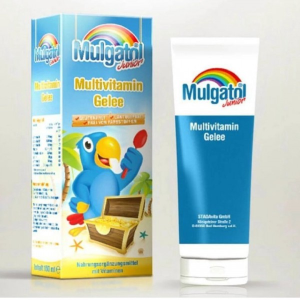 MULGATOL Junior Gel  Мулгатол детский мультивитаминный гель,150 мл