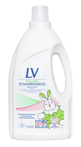 LV Small laundry detergent - sensitive порошок жидкий для стирки детского белья гипоаллергенный,1.5 л